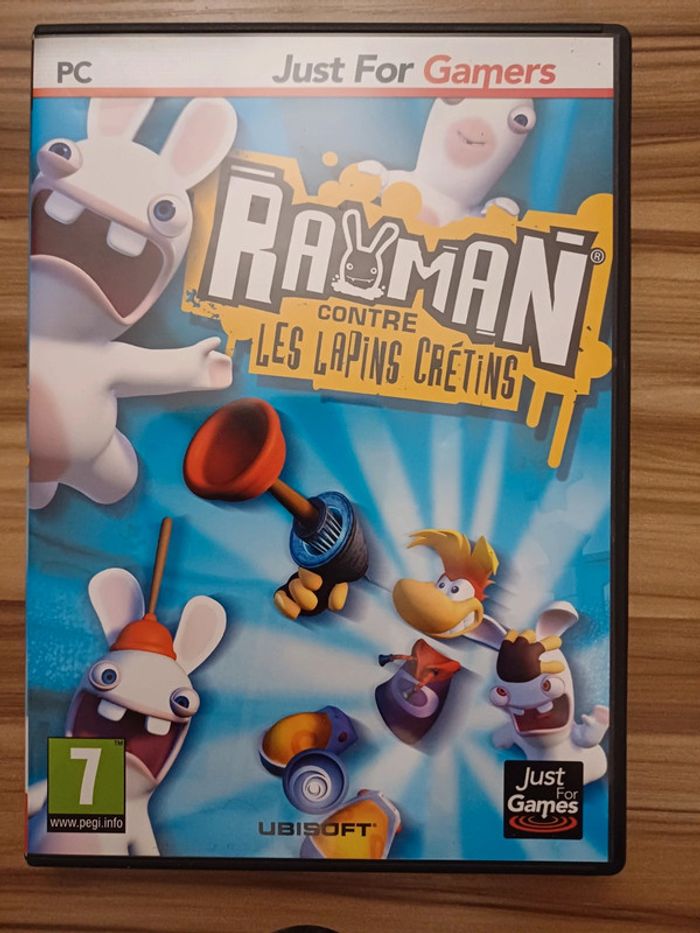 Jeu pc : Rayman contre les lapins crétins