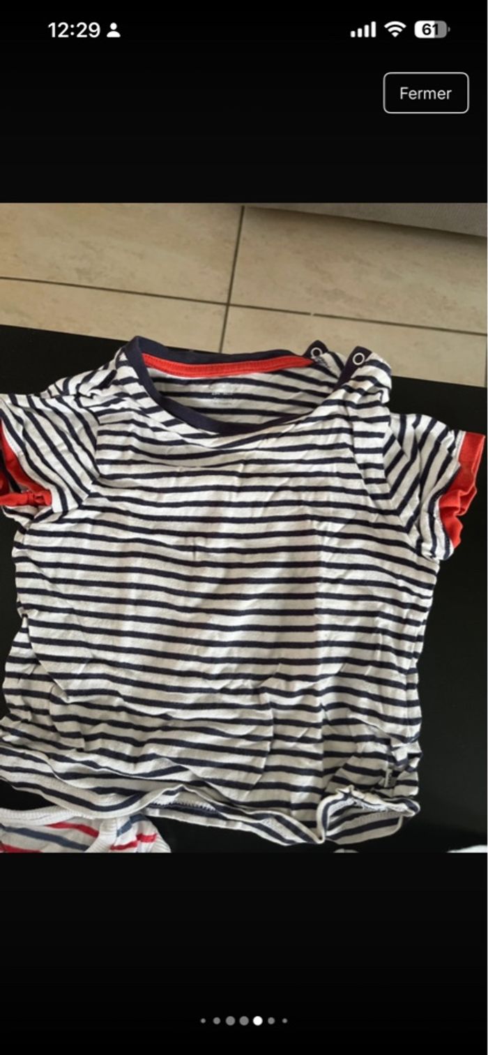 Lot de 9 t-shirt garçon 2 ans - photo numéro 7