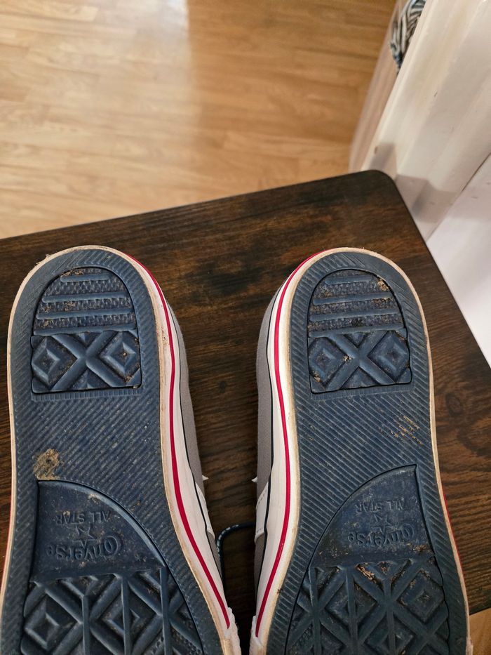 Converse grise pointure 37 - photo numéro 3