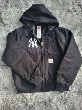 Veste Carhartt Active Jacket Rework - NY Yankees Edition - Taille L - Pièce Neuve - Made in USA !