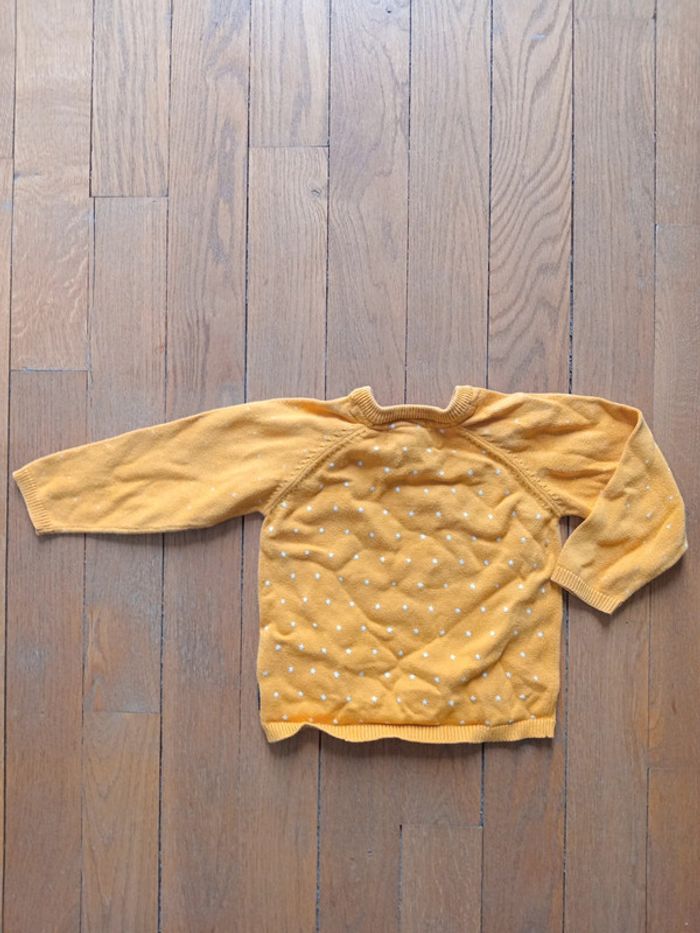 Pull fille 18 mois Mes Petits cailloux coton - photo numéro 4