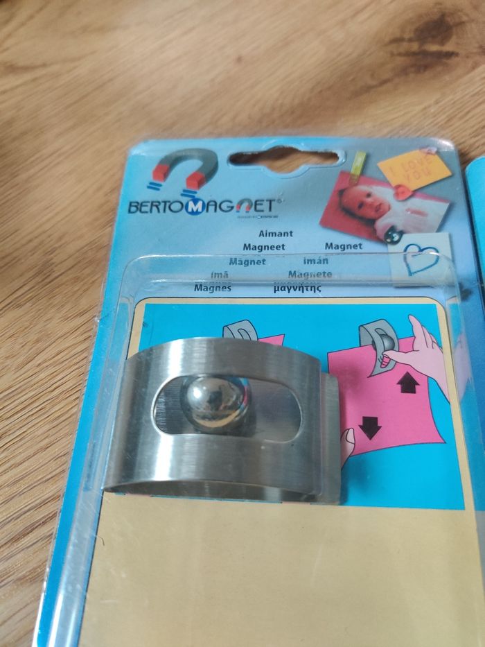 Lot de 2  porte -photo magnétique - photo numéro 3