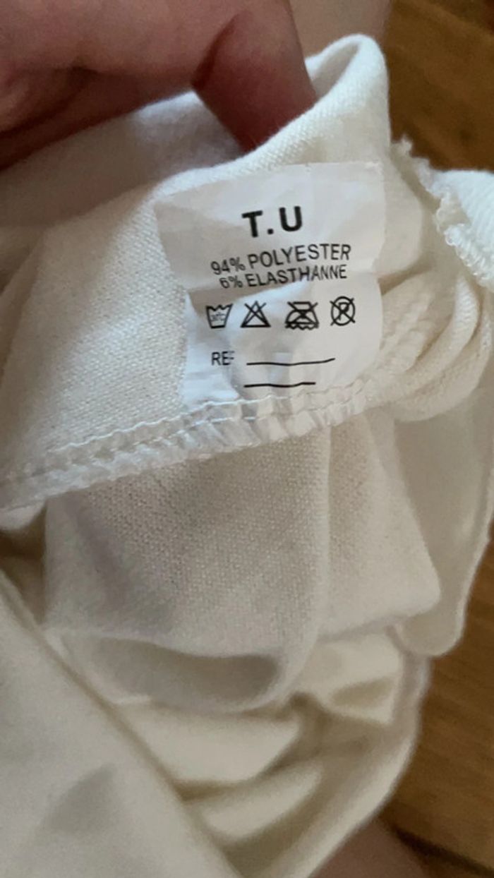 Pull crème avec strass dans le dos - photo numéro 5