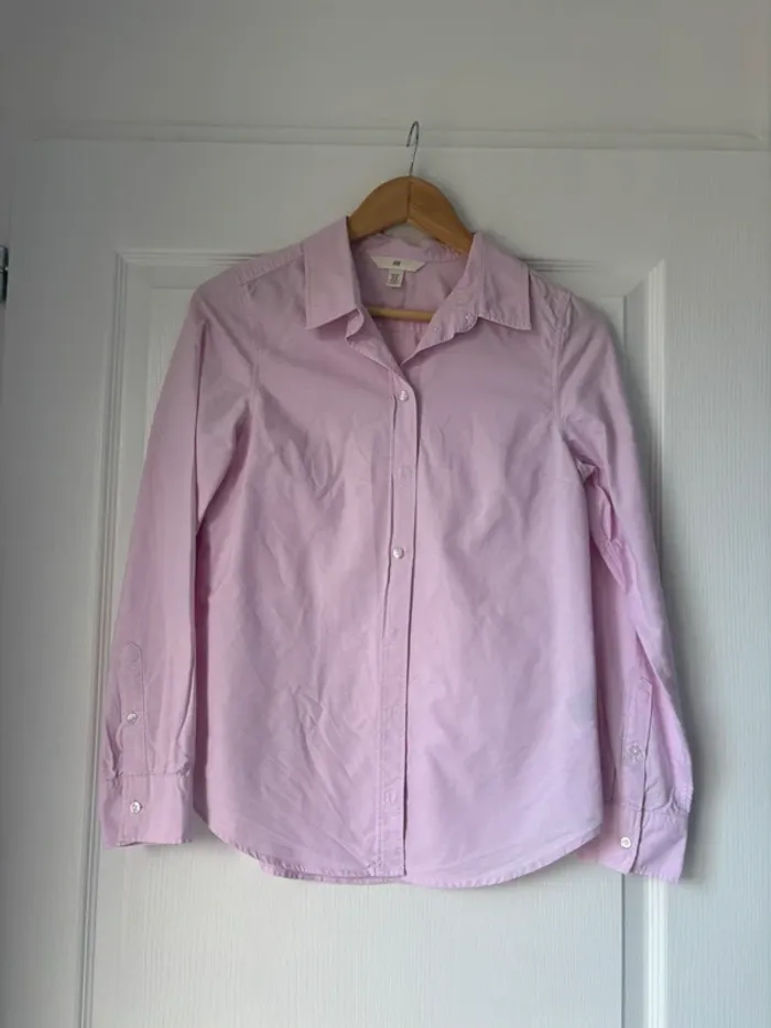 Chemise rose pale H&M