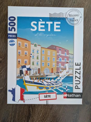 Puzzle 500 pièces Sète Nathan Neuf