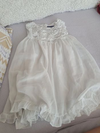 Robe blanche cérémonie