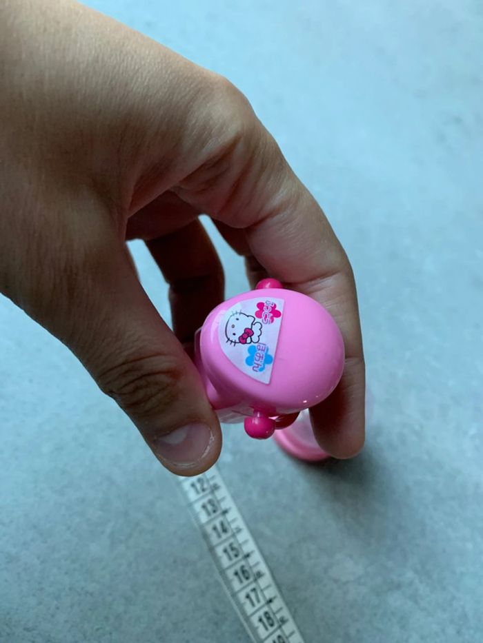 Jouet lot hello kitty cuisine et sous cloche kitty mange glace sucre pastèque - photo numéro 5