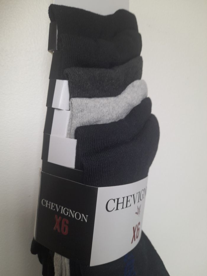 Chaussettes Chevignon lot de 6 paires taille 43-46 - photo numéro 4