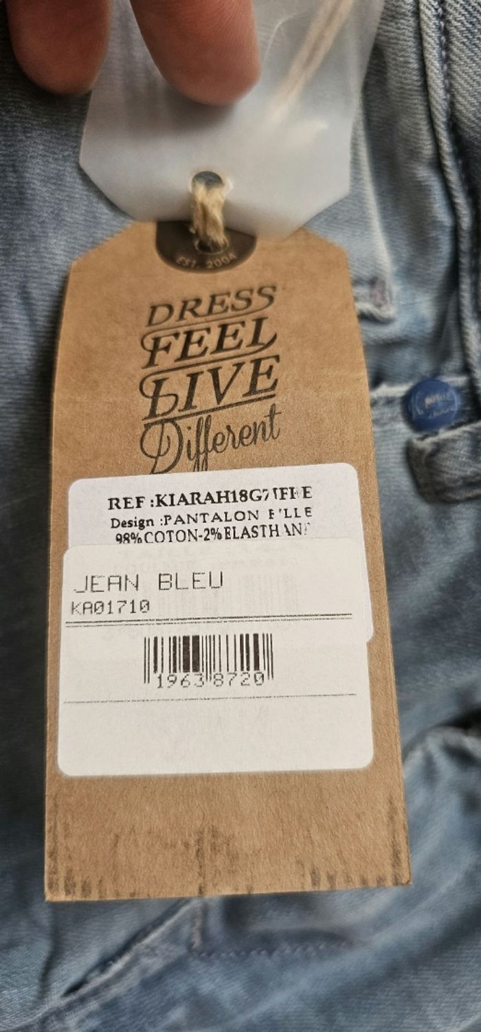 Jean Kaporal slim bleu clair – Neuf avec étiquette - photo numéro 7