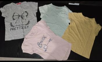 Lot de 4 t-shirts 6 ans