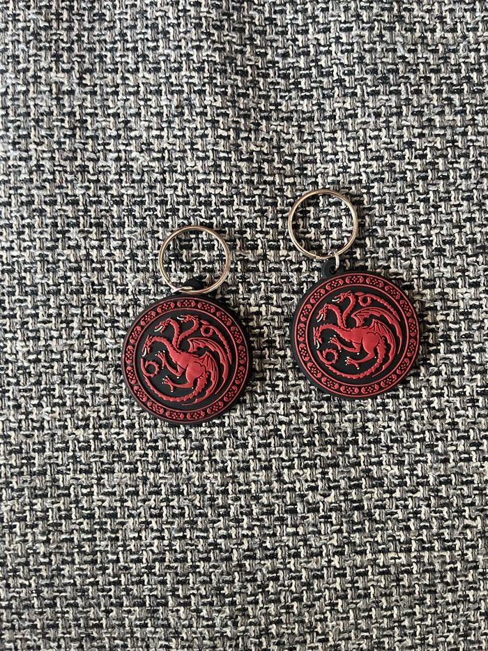 Lot de 2 porte clés