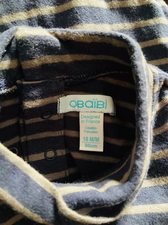 Tee-shirt T.18 mois Obaibi - photo numéro 2