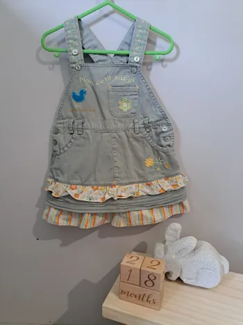 Robe salopette - Tom Kids - 18 mois