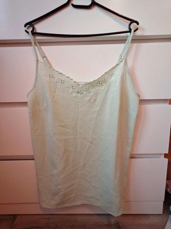 Blouse vert eau