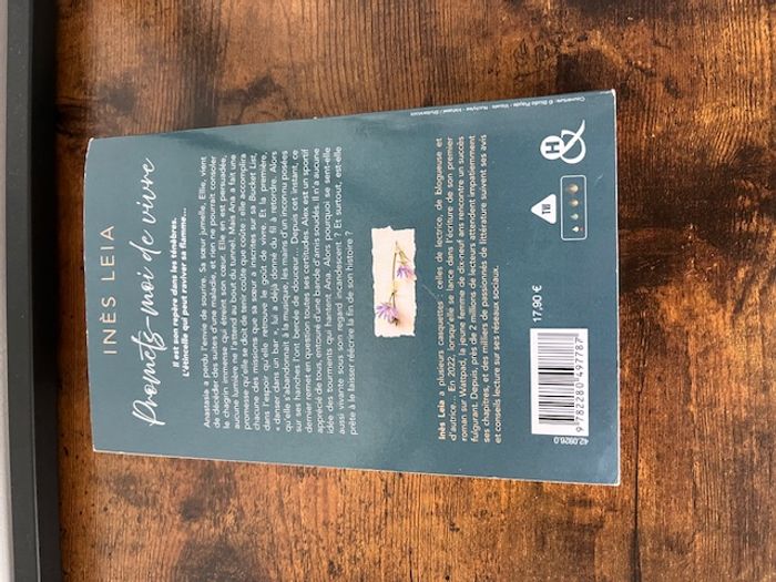 Promets-moi de vivre – récit bouleversant, livre en parfait état - photo numéro 2