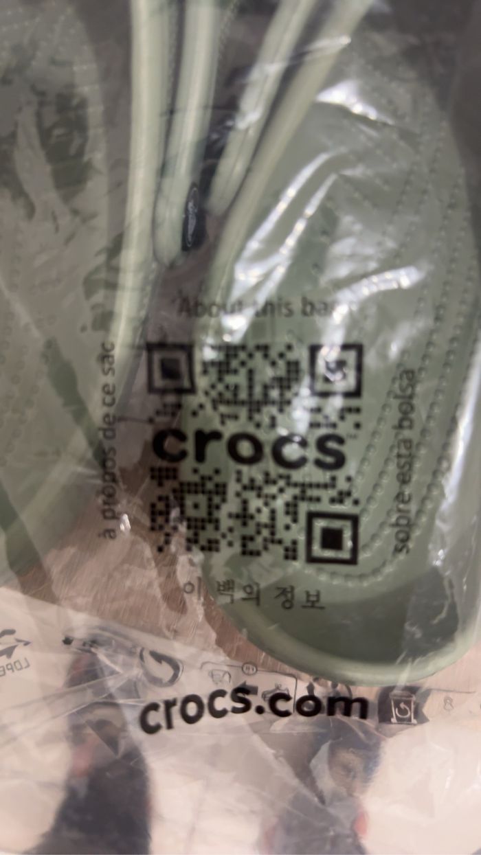 Crocs kaki neuf taille 45/46