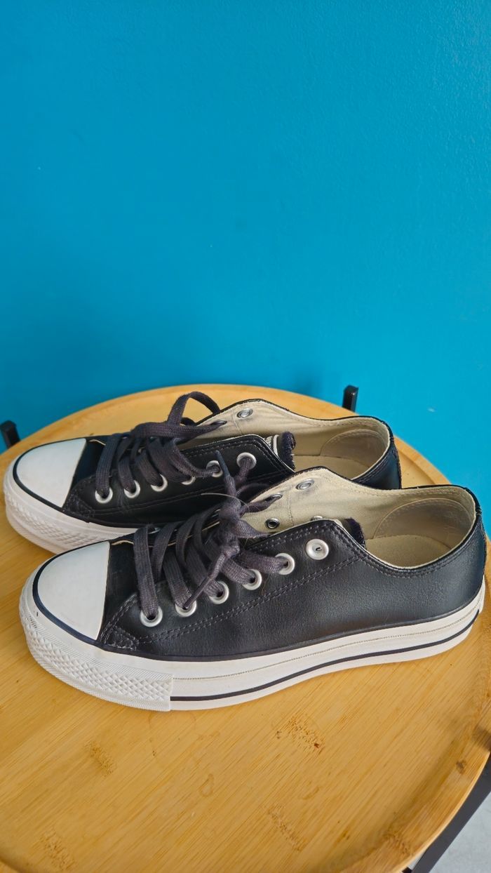 Converse femme basse noire - photo numéro 3