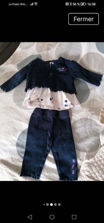 Lot bébé fille 1 mois 