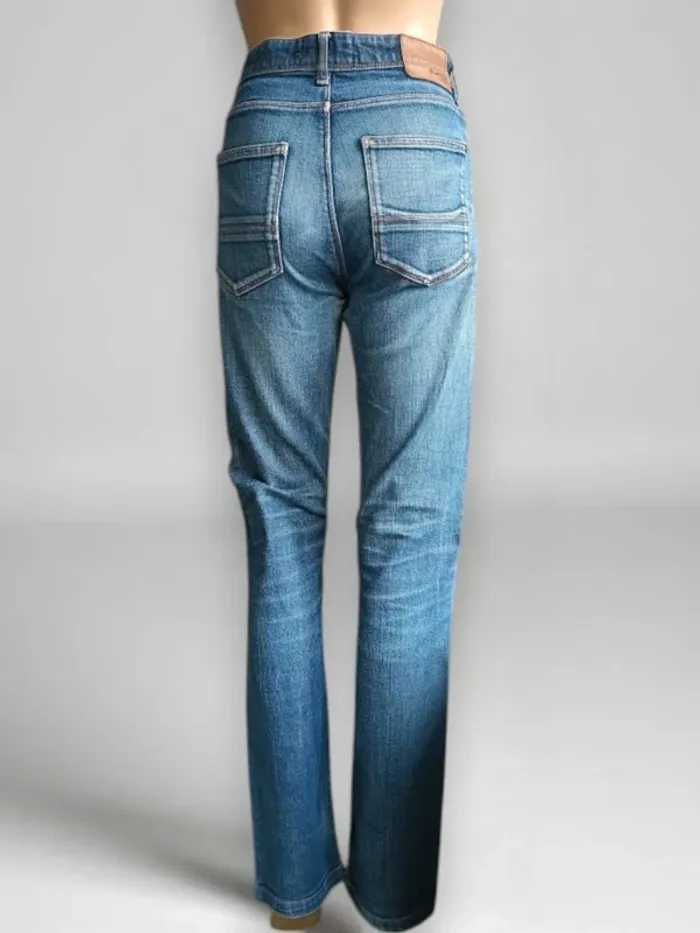 Jean Burton,coupe regular fit ,taille mi-haute,extensible - photo numéro 2