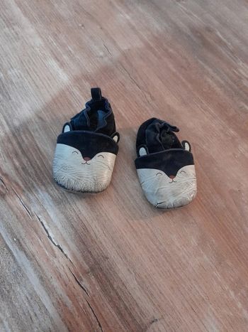 Chaussons en cuir