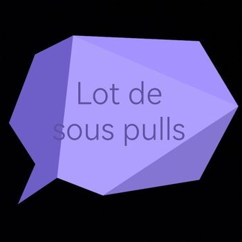 Lot de sous pulls