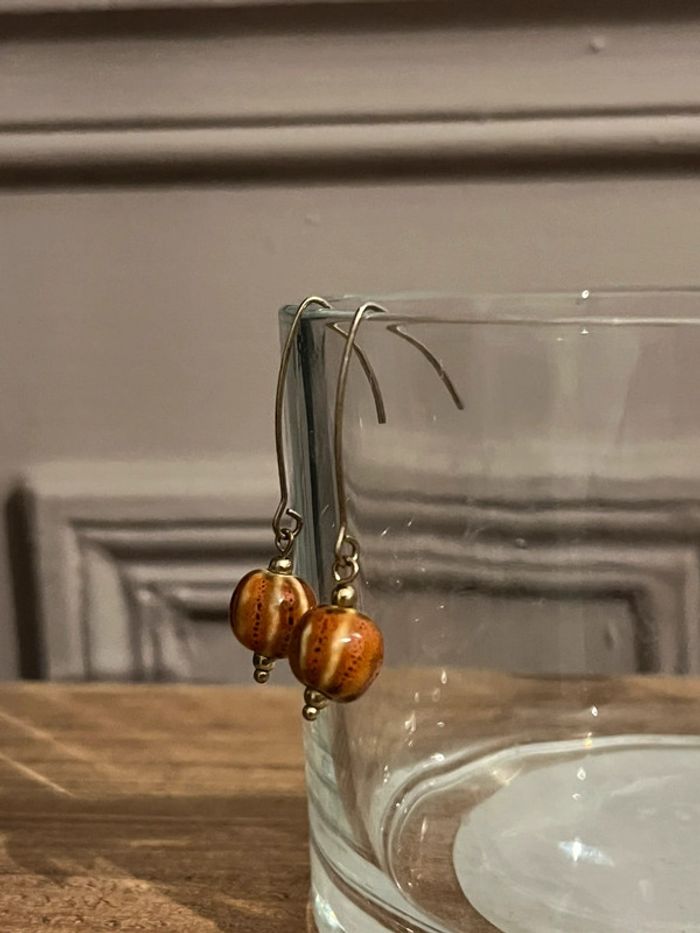 Boucles d’oreilles 🍒 promod - photo numéro 2