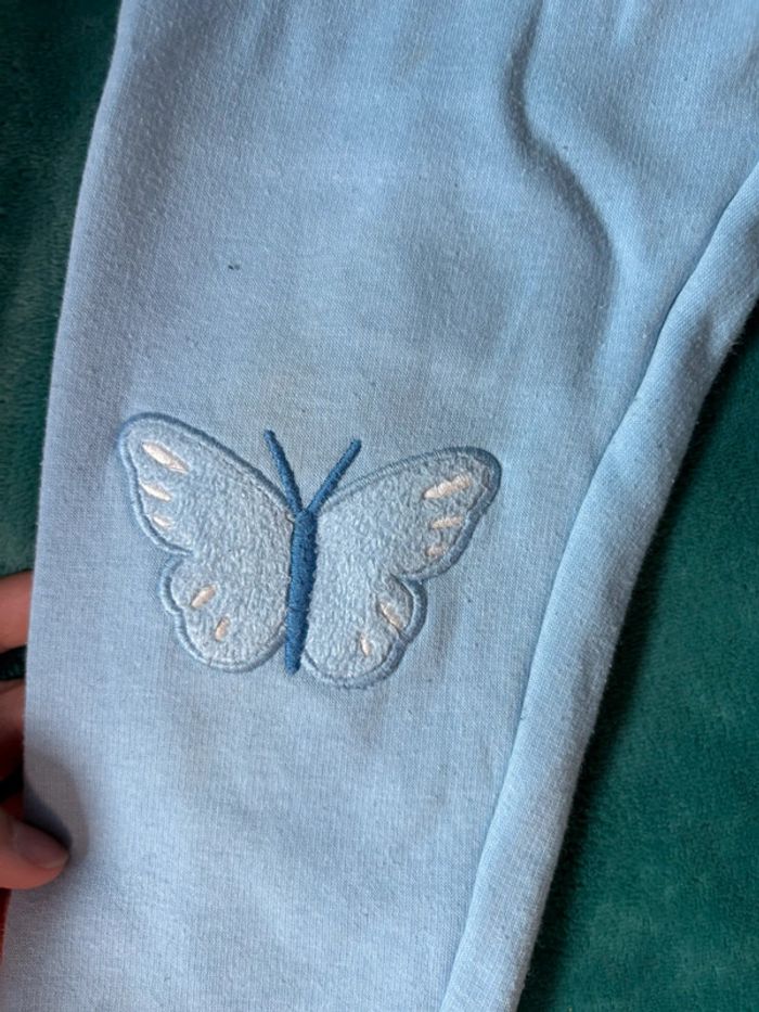 Legging polaire papillons 7-8 ans - photo numéro 2