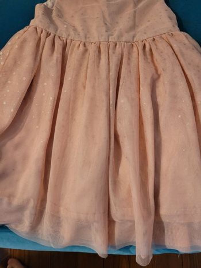 Robe rose et dorée Sergent Major fille 2 ans - photo numéro 4