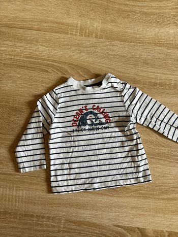 T-shirt manches longues - 6 mois