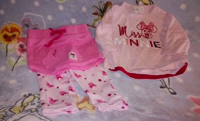 Ensemble Disney minnie 3 mois