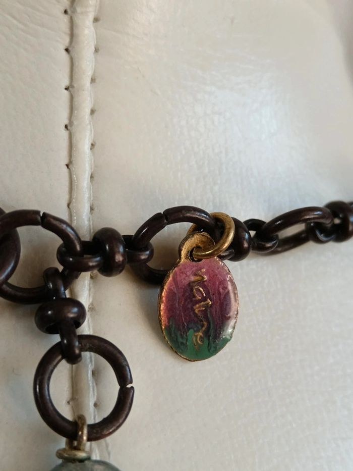 Nature | Collier perles colorés - photo numéro 3