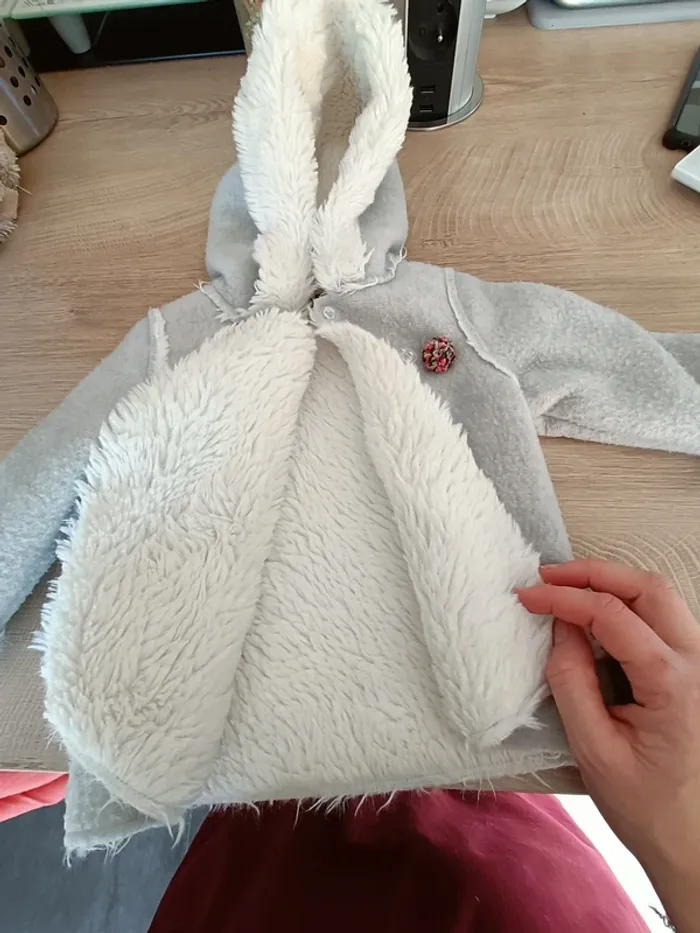 Manteau bébé fourré - photo numéro 2