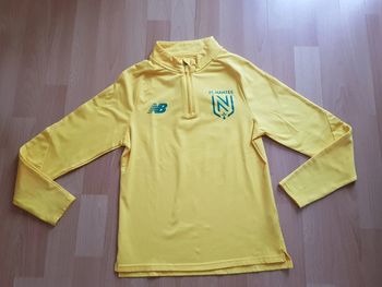 Sweat pré match junior  fc nantes 9ans