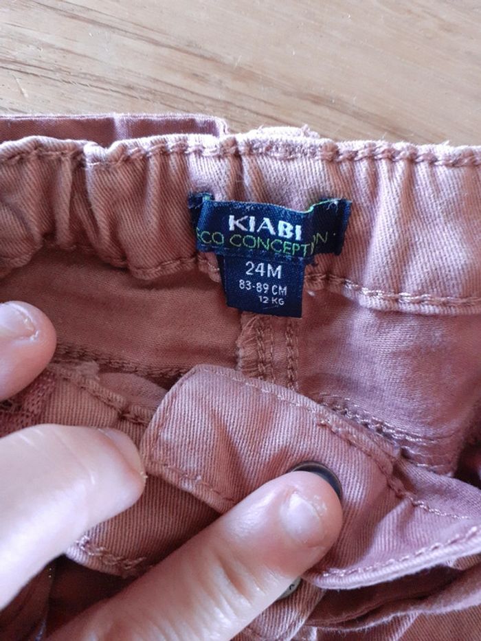 Jean rose poudre 2 ans - photo numéro 2