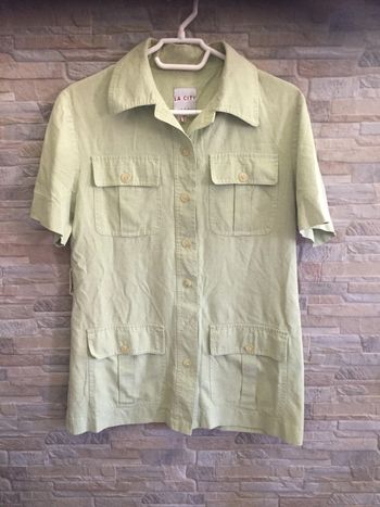 Chemise verte La City 38