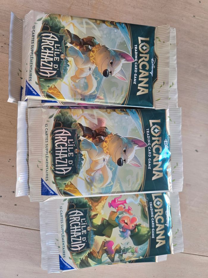 Lorcana Lot de 20 boosters L île d'Archazia en VF
