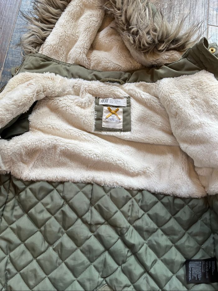 Manteau kaki 3 ans - photo numéro 4