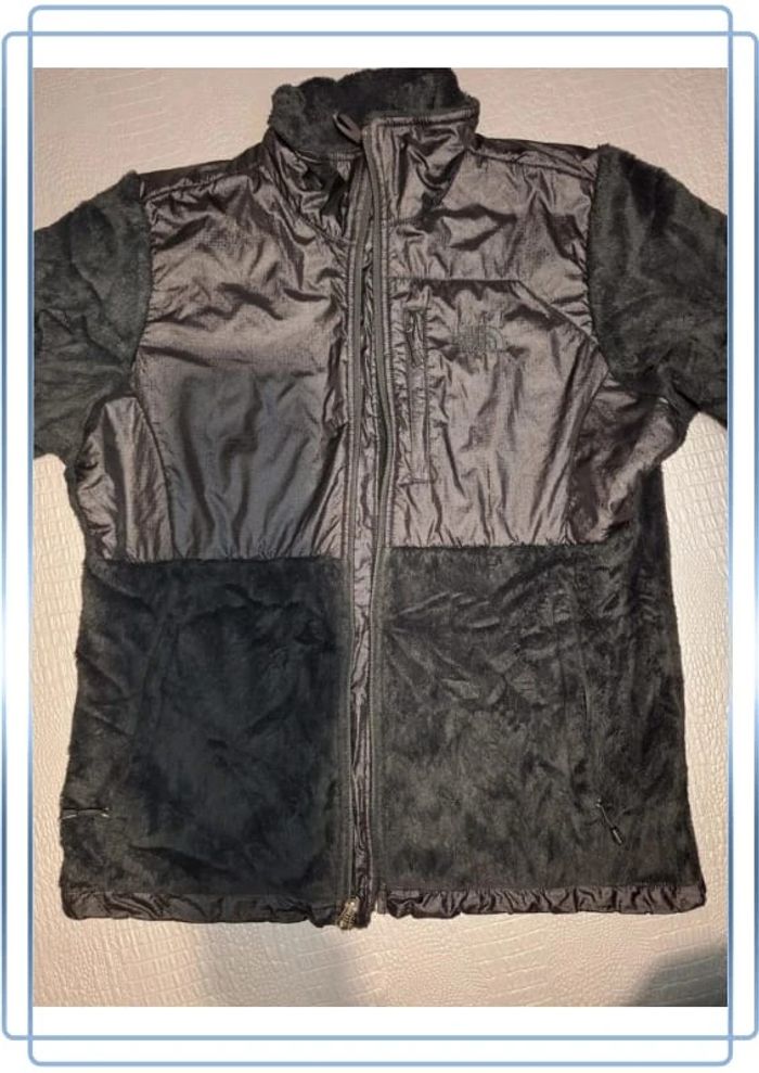 Polaire the north face femme noir bi matière - taille M /polartec - photo numéro 10