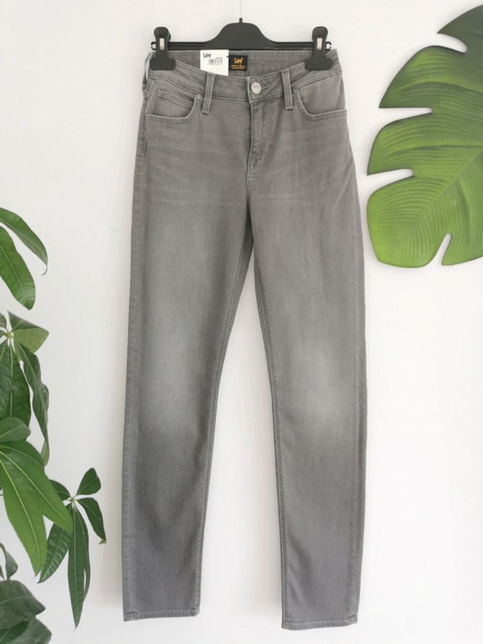 Jean slim Straight gris ELLY Lee Cooper W25 L33 Taille 34/36 - photo numéro 6