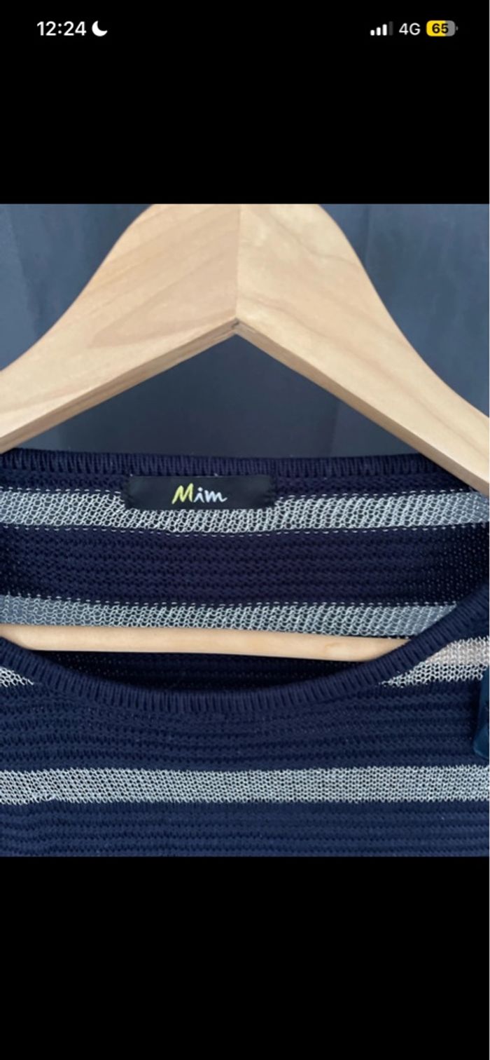 Pull fin manches 3/4 - photo numéro 3