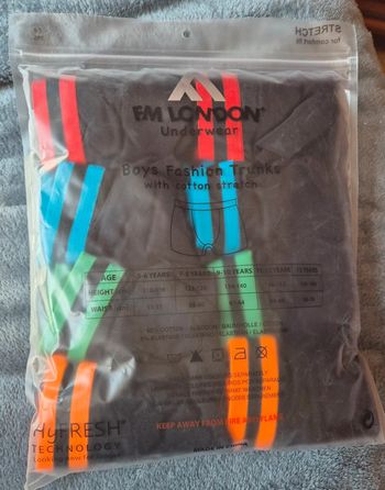 Lot de 8 caleçons 7-8ans