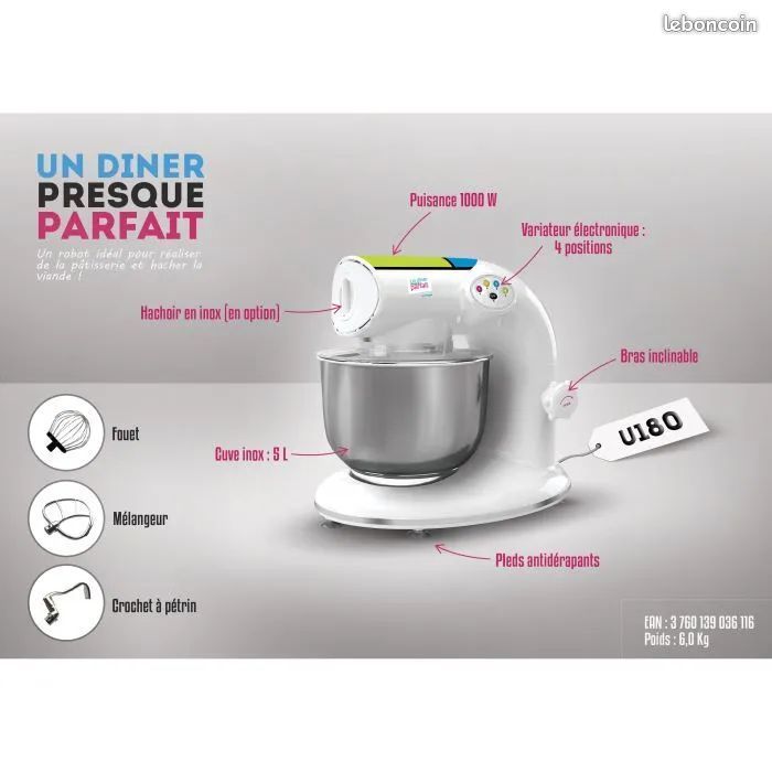 Un diner presque parfait Robot Pâtissier
