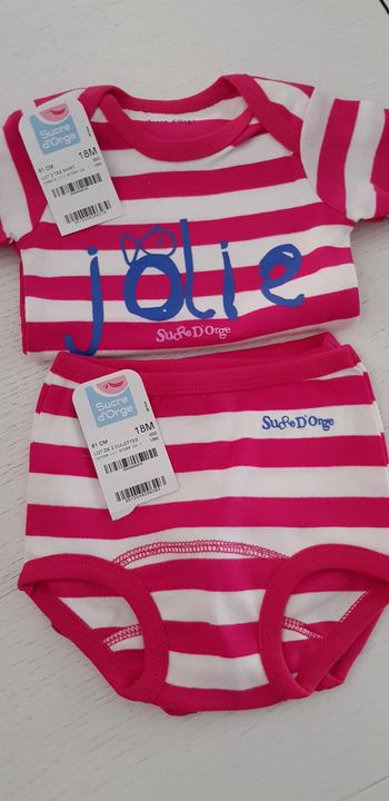 Lot tee shirt culotte