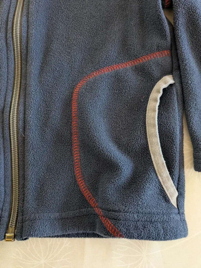 Sweat zippé 3 ans garçon - photo numéro 5
