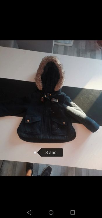 Manteau hivers 3 ans