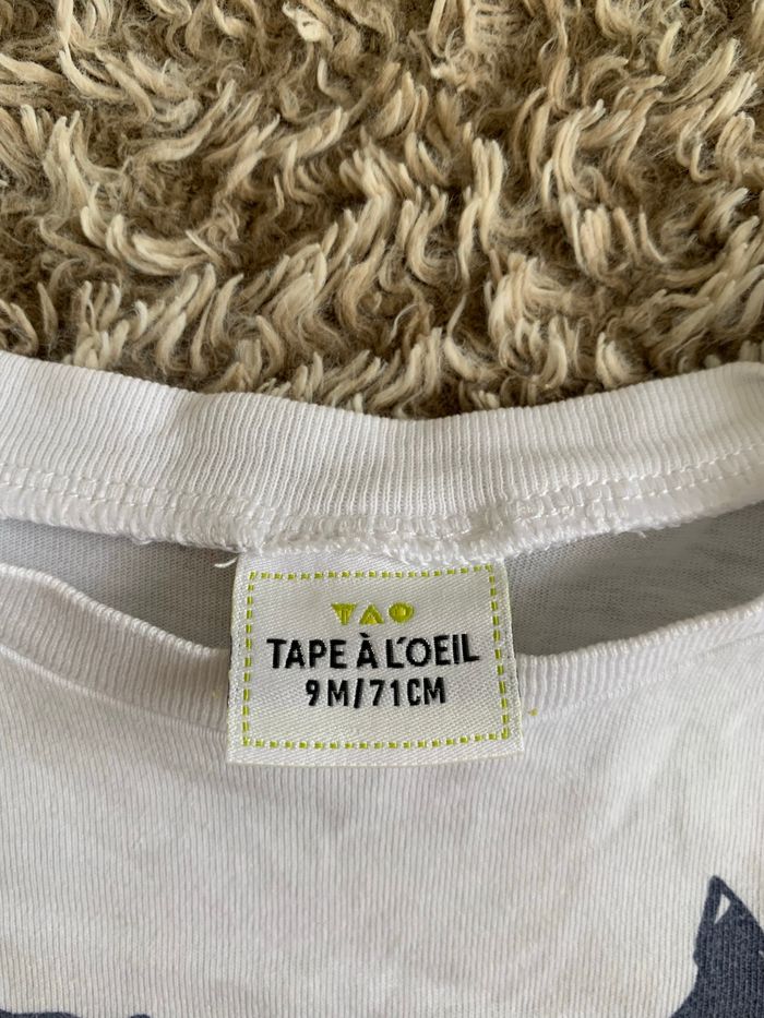 T-shirt - tape a l’œil - 9 mois - photo numéro 4