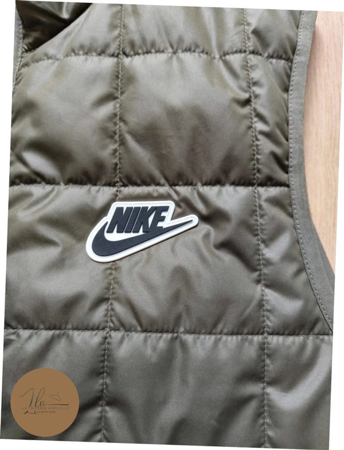 Veste sans manches Nike Kaki Taille M - photo numéro 4