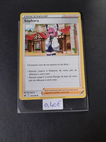 Carte Pokémon Sophora 145/198