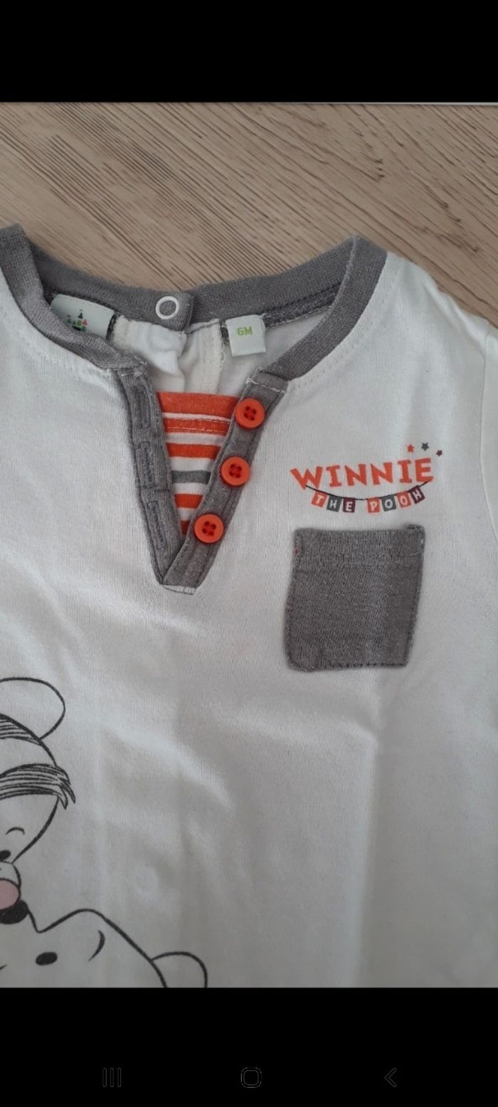 Tee shirt winnie l'ourson - photo numéro 3