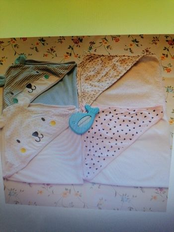 Lot de 4 sorties de bain